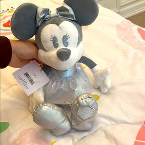 Mini mouse 100 years stuffed animal
